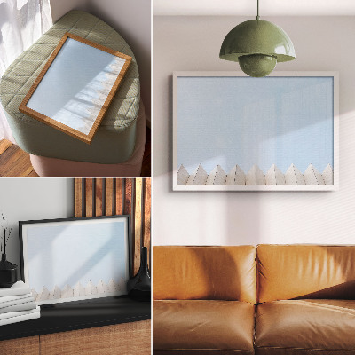 Poster Modern arkitektur minimalistiska linjer