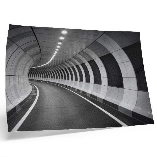 Poster till sovrum Modern geometrisk rumstunnel