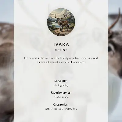 Väggposter björn vid vattnet i svartvit atmosfär