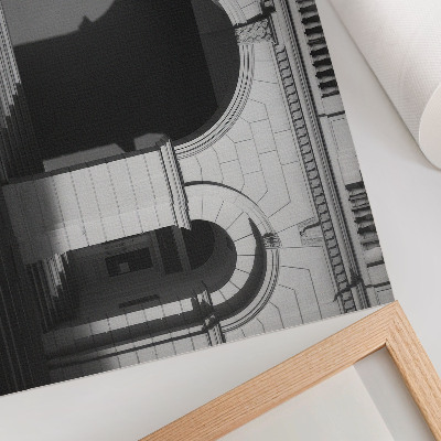 Poster till sovrum Elegant arkitektur klassiska valv skuggor