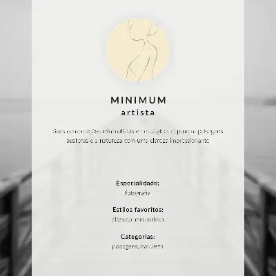 Väggposter minimalistiskt vinterlandskap med träd