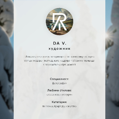 Poster Pastellfärgade berg i ljuset av den nedgående solen