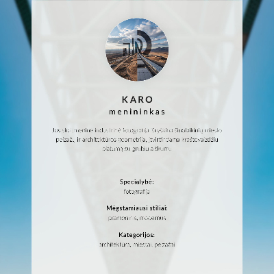 Väggposter Modern arkitektur med vattenstig