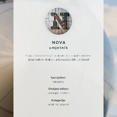 Poster till sovrum Jetplan intensiva färger himmel