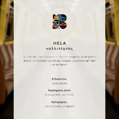 Väggposter klassisk bil med arkitektonisk bakgrund