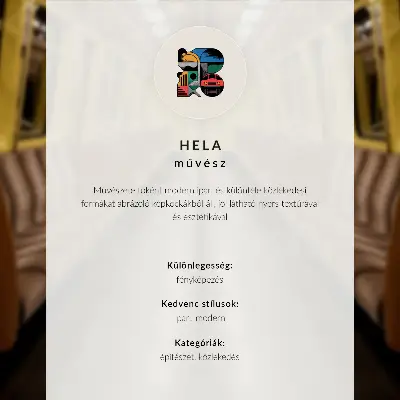 Väggposter klassisk bil med arkitektonisk bakgrund