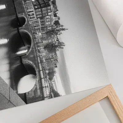 Väggposter med motiv av eleganta broar, klassisk arkitektur och kanaler