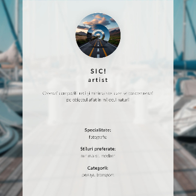 Poster Flygplan i den dynamiska atmosfären av himmelblå bakgrund
