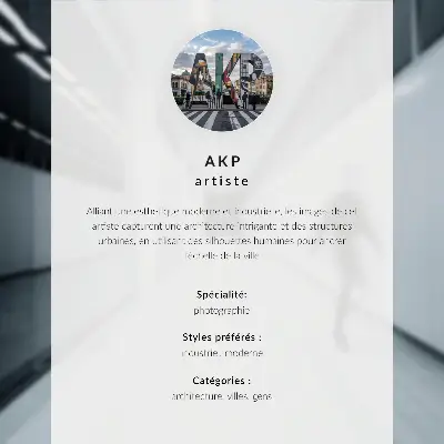 Poster modern arkitektur med invändig rulltrappa