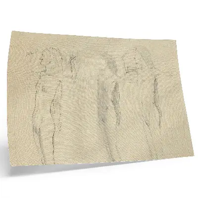 Studie för dagen (Sanningen) av Ferdinand Hodler stilren väggposter