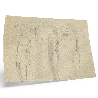 Stilren väggposter Studie för dagen (Sanningen) av Ferdinand Hodler