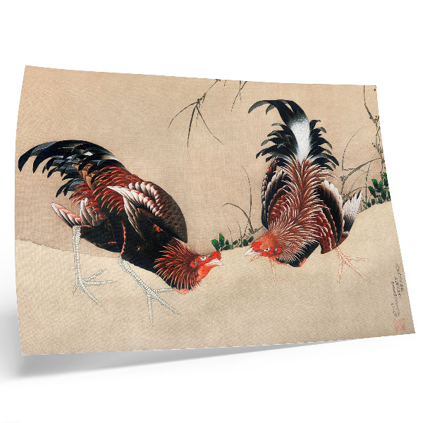 Stilren väggposter Målningar av Katsushika Hokusai