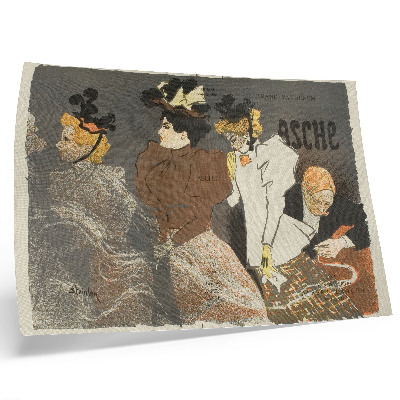 Poster Asche av Théophile-Alexandre Pierre Steinlen