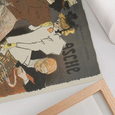 Poster Asche av Théophile-Alexandre Pierre Steinlen