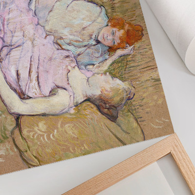 Poster till sovrum Soffa (ca 1894–1896) – en högupplöst målning av Henri de Toulouse-Lautrec