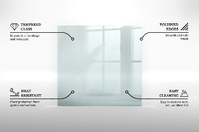 Eldstadsplattor rektangulära transparentna