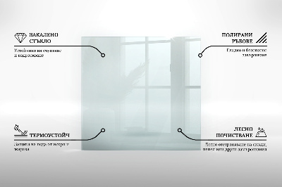 Eldstadsplattor rektangulära transparentna