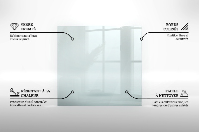 Eldstadsplattor rektangulära transparentna