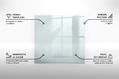 Eldstadsplattor rektangulära transparentna