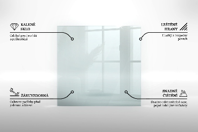 Eldstadsplattor rektangulära transparentna