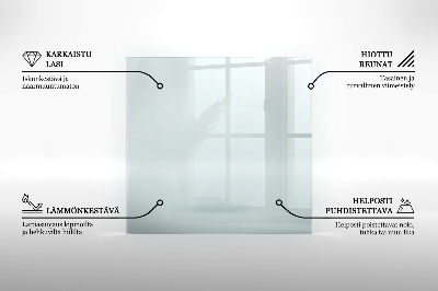 Eldstadsplattor rektangulära transparentna