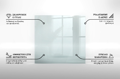 Eldstadsplattor rektangulära transparentna