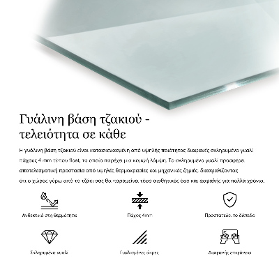 Eldstadsplattor rektangulära transparentna