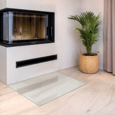 Glasskiva under kamin Semitransparent rektangulär