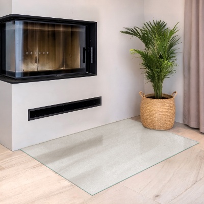 Glasskiva under kamin Semitransparent rektangulär