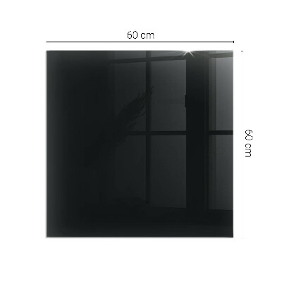 Glasskiva framför öppen spis rektangulär Färg Mörk grafit