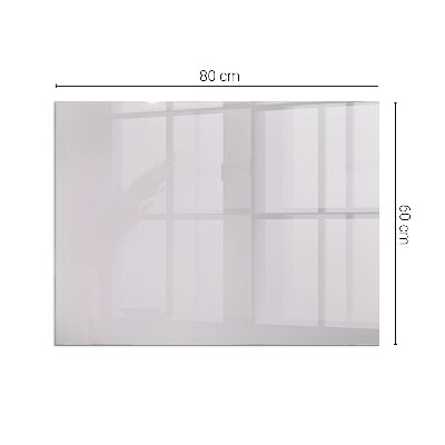 Glasskiva under kamin rektangulär Färg Ljuslila