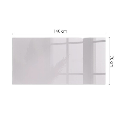 Glasskiva under kamin rektangulär Färg Ljuslila