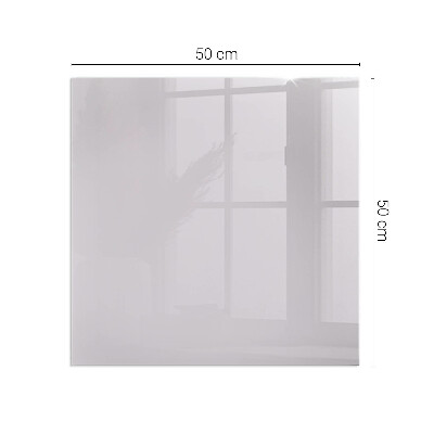 Glasskiva under kamin rektangulär Färg Ljuslila