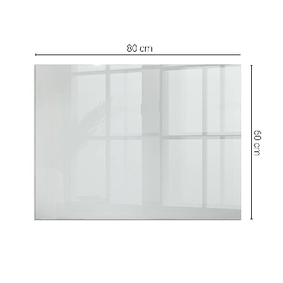 Glasskiva under kamin rektangulär Färg Grå