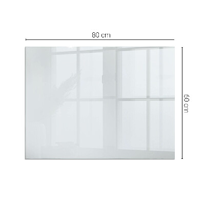Glasskiva under kamin rektangulär Färg Ljusgrå