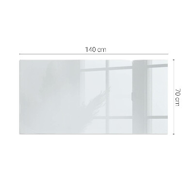 Glasskiva under kamin rektangulär Färg Ljusgrå