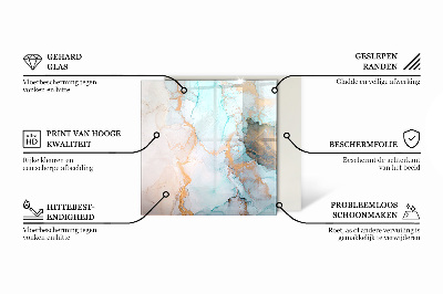 Glasskiva under braskamin hexagonal Trä i tvärsnitt med naturlig ådring