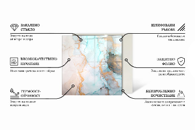 Glasskiva under braskamin hexagonal Abstrakt bakgrundsmönster