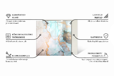 Glasskiva framför öppen spis hexagonal Perforerat stålmotiv