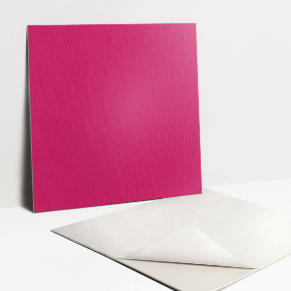 Självhäftande vinylplatto Rosa färg