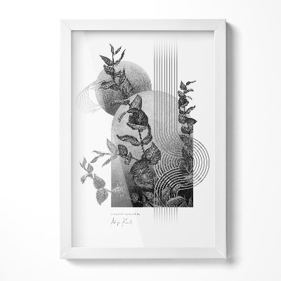 Tavelram vit 20x30 cm