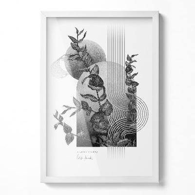 Tavelram för posters vit 40x60 cm