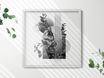 Affischram vit 50x50 cm