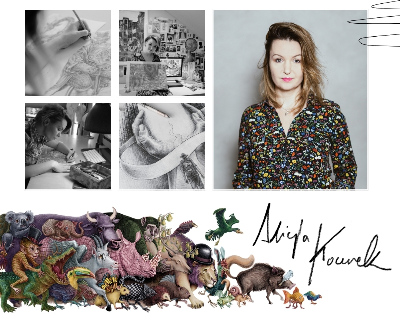 Affischram svart 20x30 cm