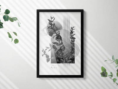 Tavelram svart 40x60 cm