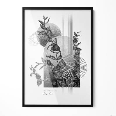 Tavelram svart 70x100 cm