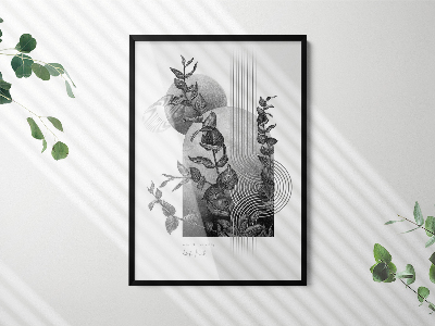 Tavelram svart 70x100 cm