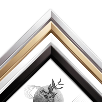 Tavelram för posters silverfärgad 40x60 cm