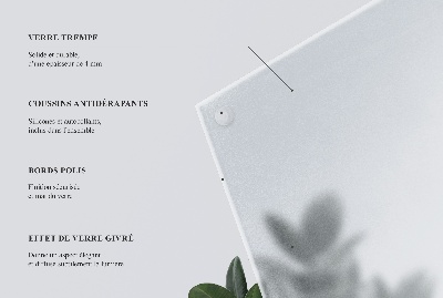 Rund soffbordsskiva Halvtransparent