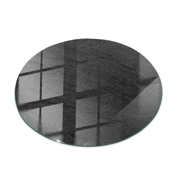 Rund soffbordsskiva Stenstrukturmotiv